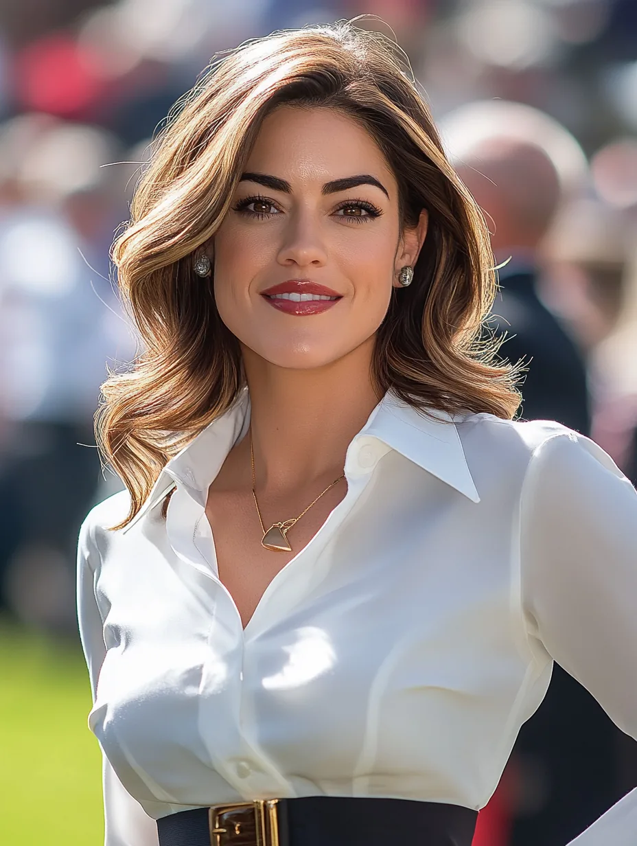 Claudia at the races